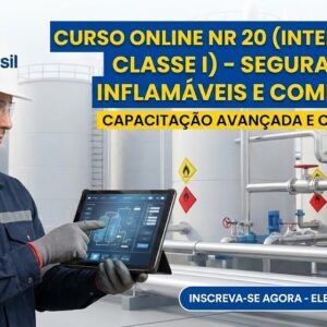Curso Online NR 20 (Intermediário Classe I) - Segurança com Inflamáveis e Combustíveis