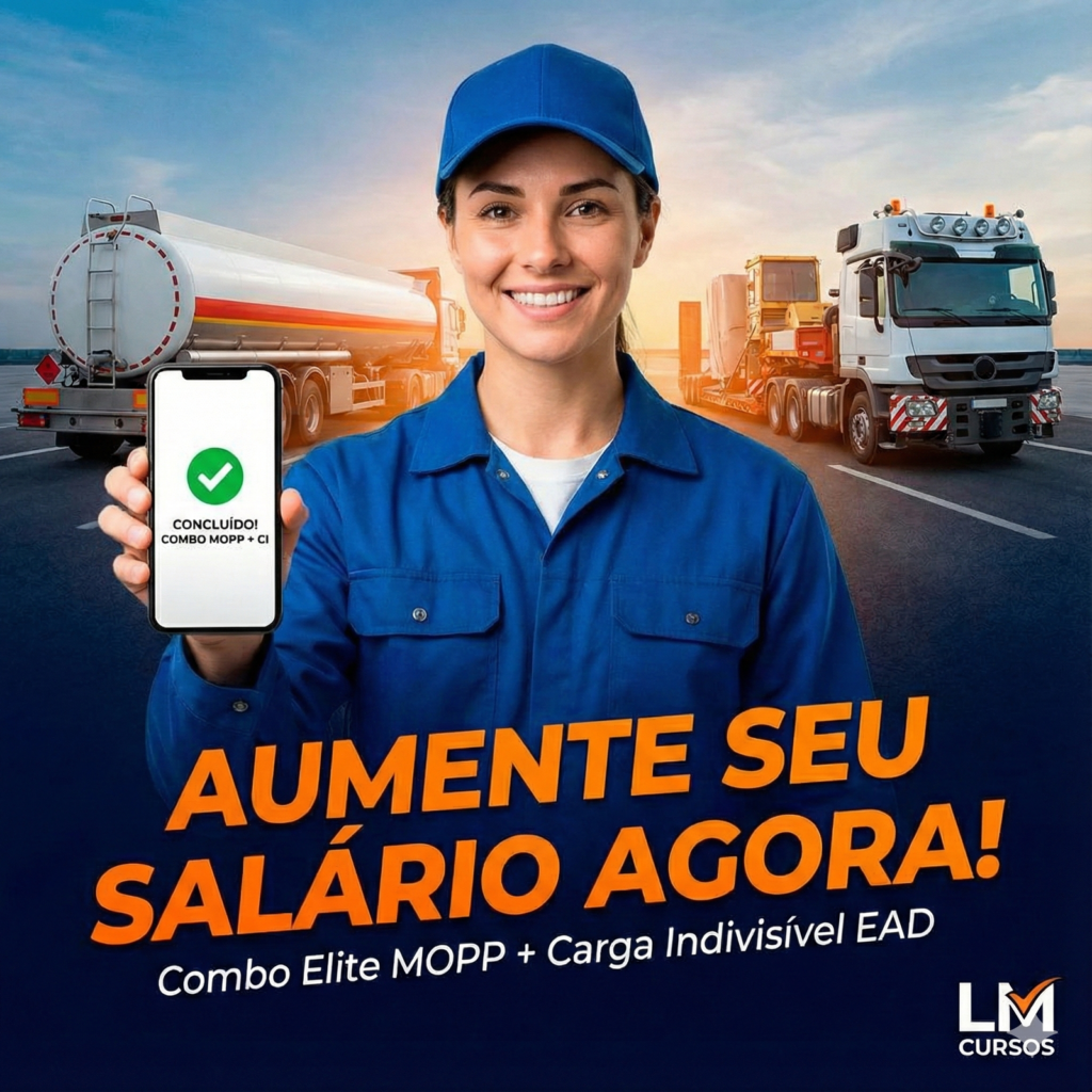 Lugar de Mulher é no Topo: Como os Cursos MOPP e Carga Indivisível Mudam o Jogo para as Caminhoneiras